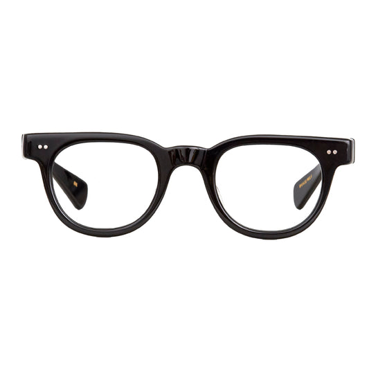 Classic mens glasses, black frame made in USA