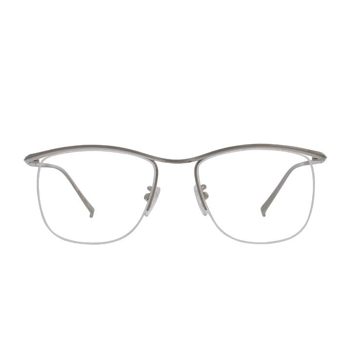 Semi rimless 2024 browline glasses