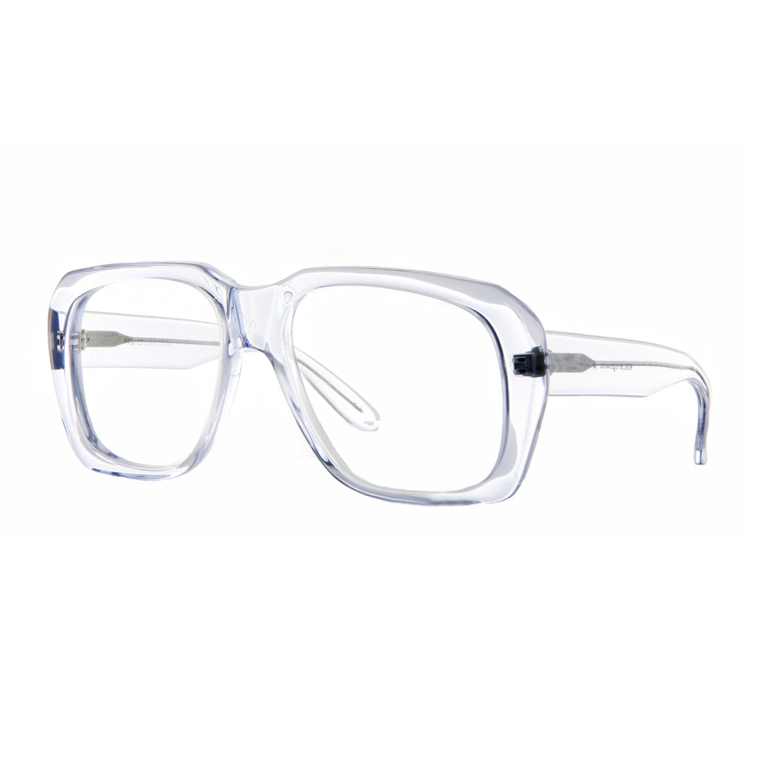 Doop for Cazal Goliath glasses, thick bold #clear.
