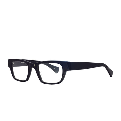 Unisex black glasses classic men's frames.